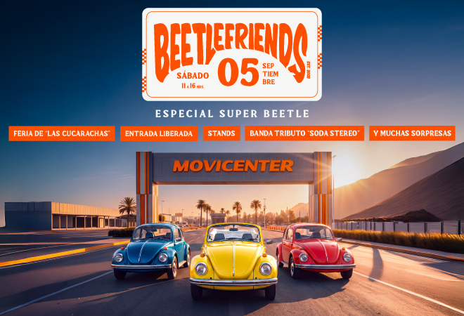 Beetlefriends: los clásicos se toman Movicenter con una jornada gratuita para toda la familia
