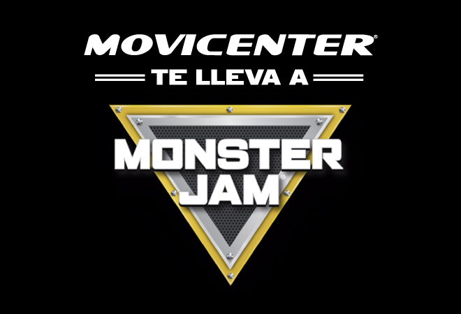 ¡Movicenter Te Lleva al Espectáculo más Gigante del Planeta: MONSTER JAM!